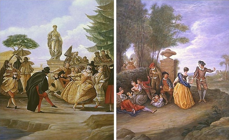 Tiepolo en Watteau